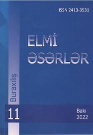 Elmi əsərlər : Buraxılış 11